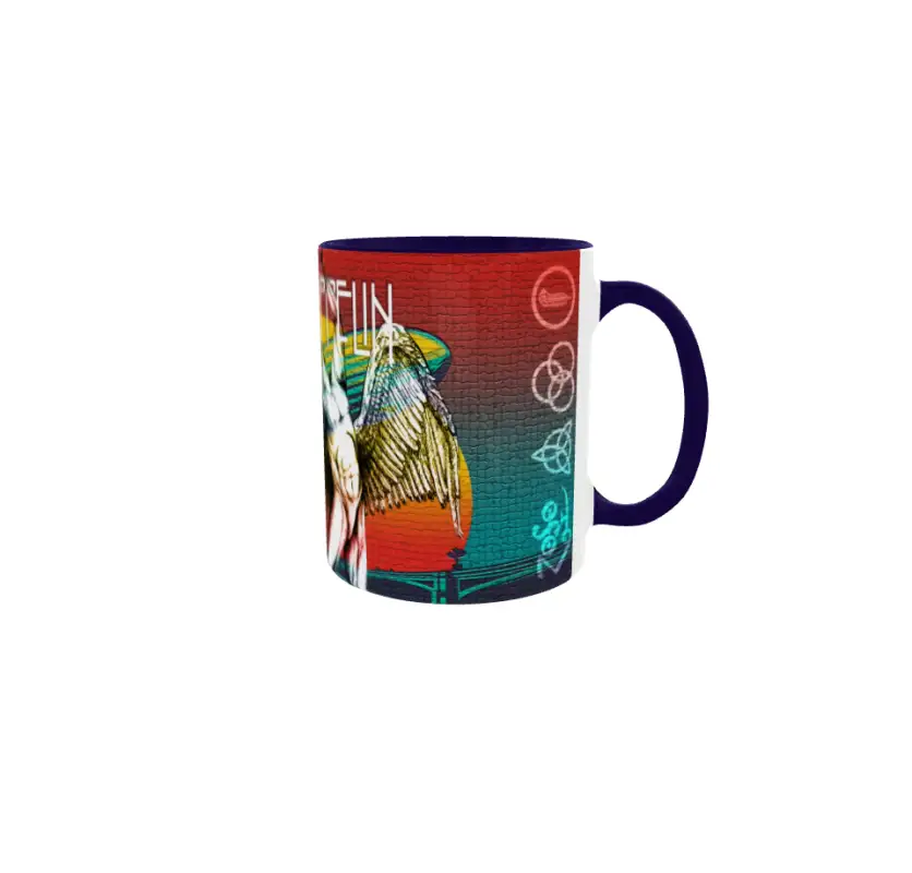 Led zeppelin, cana ceramica, 330ml, model cgs1748v